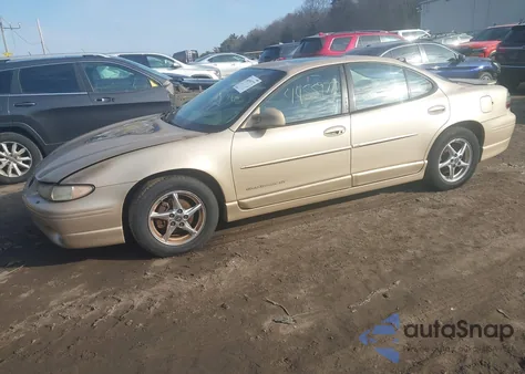 2001 Pontiac Grand Prix Gt z USA, uszkodzony, nr VIN 1G2WP52K81F117099